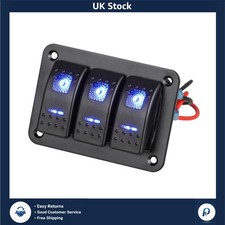 3 Gang Waterproof 12V Rocker