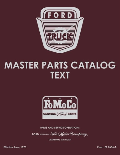 1964 1972 ford truck parts - 1964,