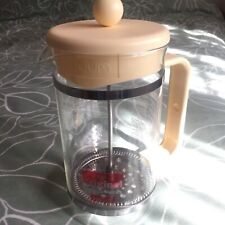 Bodum Bistro Coffeemaker 8 Cup 1L Cream Cafetière French Press Unused No Box VGC