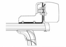 Adapter Bracket for Thule Roof Bars Racks to fit Thule Omnistor 3200