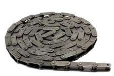 #81XHH Lumber Extra Heavy Duty Conveyor Roller Chain 10 Feet + 1 Connecting Link