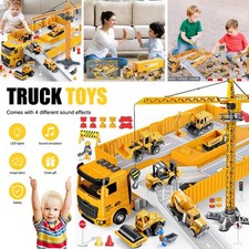 Kids big tow trucks - tow, toy