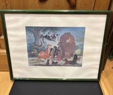 Vintage Disney Art 1967 - The Jungle Book  'All Together' Original Print 