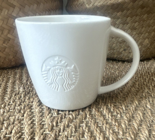 Starbucks white ceramic - ceramic, coffee