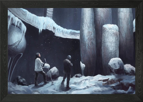 Frozen framed wall art - framed,