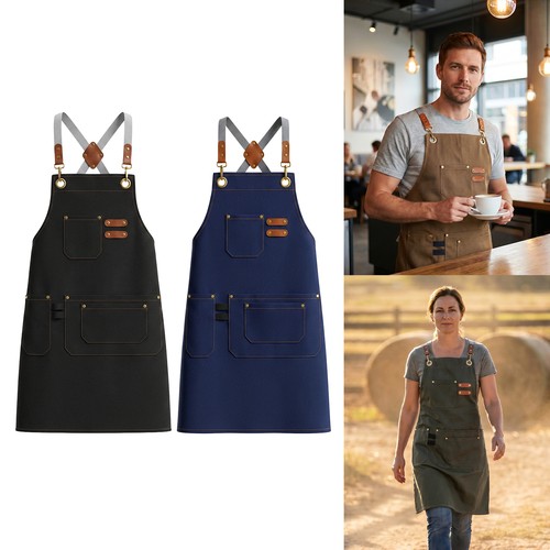 Heavy duty canvas apron multi - duty,