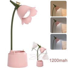 LED Flower Desk Lamp Cute