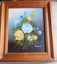 Oil Painting Flowers On Canvas