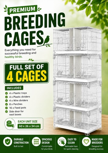 Stack breeding cages - cages, for