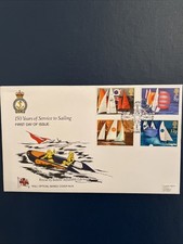 RNLI FDC No.14 – 1975 Rescue by Inshore Inflatable Lifeboats, Compass Design