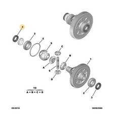 Genuine Offside Oil Seal -
