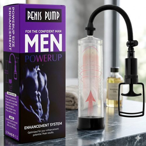Penis pump enlarger - enlarger, vacuum