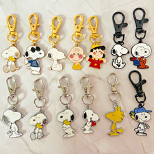 Cartoon Snoopy, Charlie Brown cute beagle Key Charm Enamel Bag Charm & Gift Bag