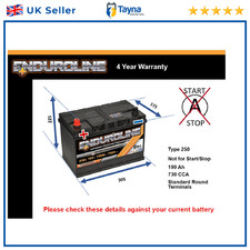 Battery fits HYUNDAI i800