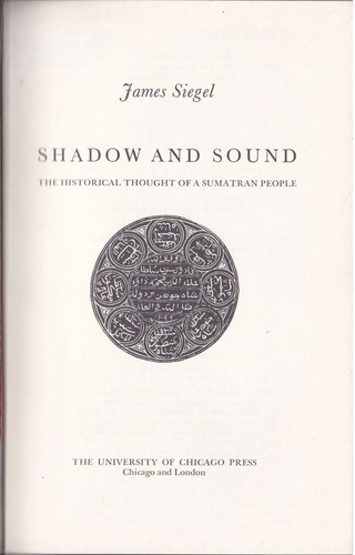 Shadow and sound the - sound:,