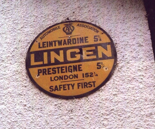 Photo 6x4 old - aa, sign