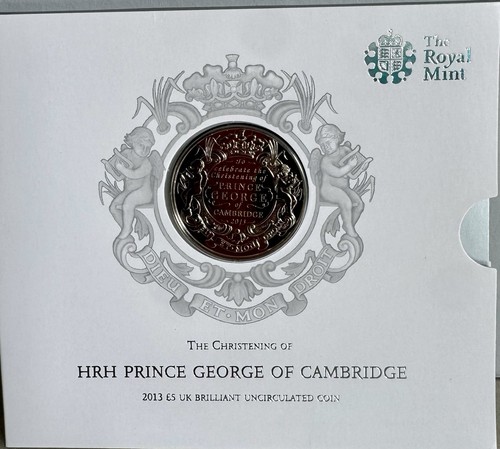 Royal mint 2013 christening - royal,