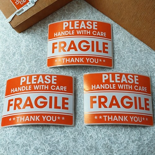 Large fragile postage and - fragile,