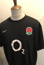 ENGLAND NIKE RUGBY UNION SHIRT SIZE - XXL