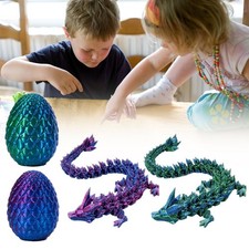 3D Printed Dragon in Egg