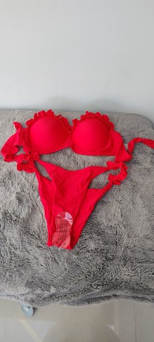 New red bikini lemon daisy - lemon,