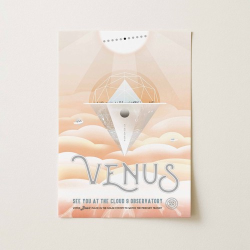 Nasa jpl venus poster - jpl, –