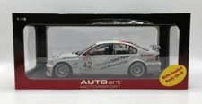 Rare Finished product Autoart 1/18 BMW 320I WTCC 2005 white from Japan f11000