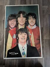 Original Official THE BEATLES Fan Club Souvenir Poster 1968