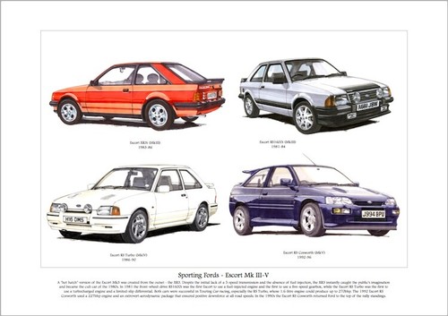 Ford escort mkiii - escort, mkv