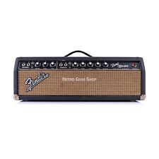 Fender Bandmaster Black Panel AB763 1966 Vintage Guitar Amplifier Head Tube Amp