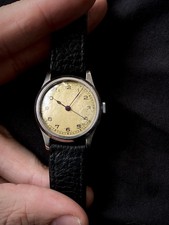 1940 Ebel 6B/159 Air Ministry WW2 RAF issue Pilot watch Dennison 12322 case