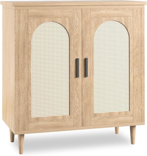 Rattan sideboard cabinet - rattan,