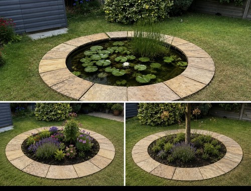 Reclaimed natural stone - reclaimed, patio