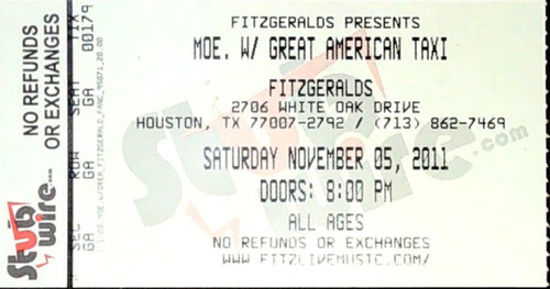 Moe great american taxi - moe,