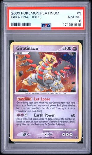 Giratina holo 127 psa 8 - psa,