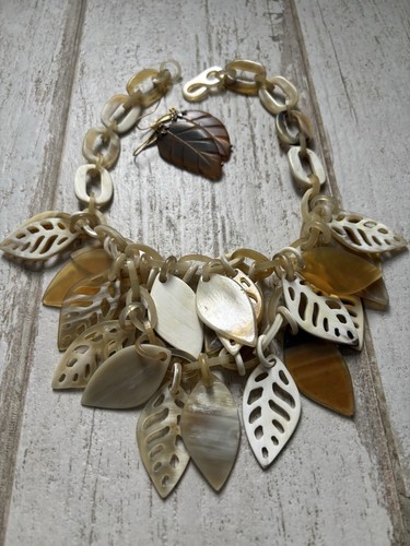 Buffalo horn big - big, necklace