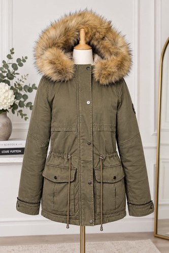 Pimkie khaki hooded - pimkie, coat