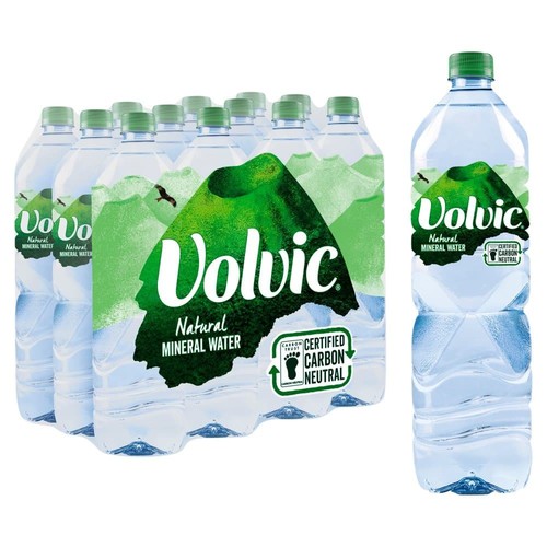Volvic natural mineral water - mineral,