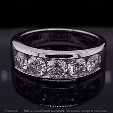 3Ct Round Cut Lab Created