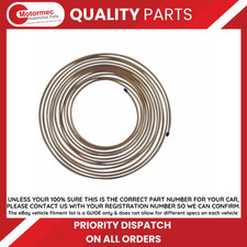 3/16" - 25 FT LONG CUPRO NICKEL KUNIFER BRAKE FUEL PIPE ROLL 25FT BS EN12449