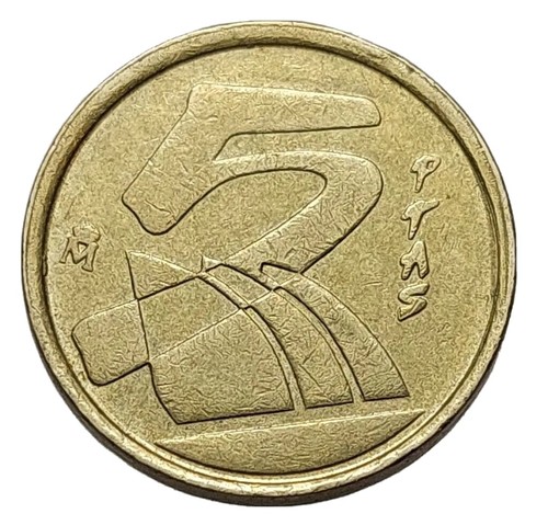 Spain pesetas 1991 coin - coin, jci