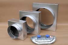 2hr Rated Circular Fire Dampers for Metal Ducting, Fire Walls and Partitions