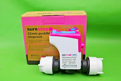 Surestop 22mm copper plastic - surestop, /plastic