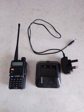 Baofeng UV-5R Dual Band VHF/UHF Two Way Radio Transceiver with mains Charger