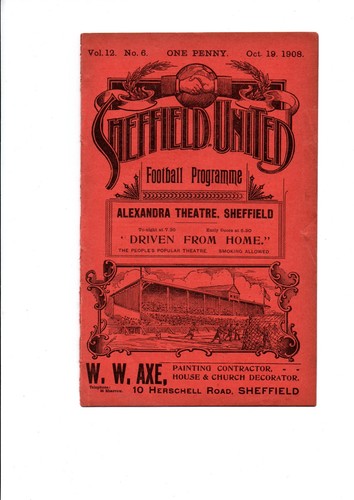 1908 sheffied - sheffied, v