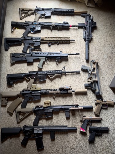 Large airsoft gun - gun, gbbr