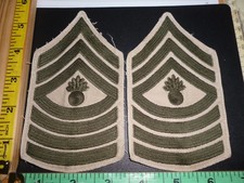 US MARINE CORPS RANK CHEVRONS