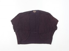 Phase Eight Women's Purple Shrug Cardigan Size 12