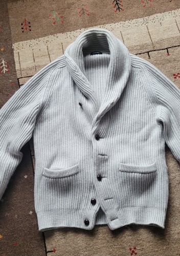 Drakes cashmere shawl collar - drakes,