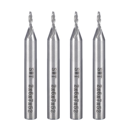 4pcs 6mm shank 2mm 7mm - 6mm,